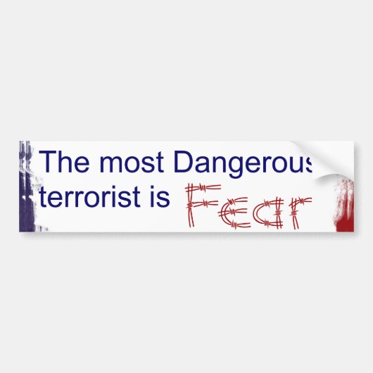 Voetbalsticker Bumpersticker (Voorkant)