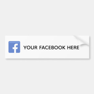 Voetbalsticker voor sociale media bumpersticker
