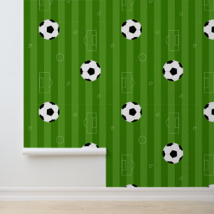 Voetbalveld, Football veld Behang