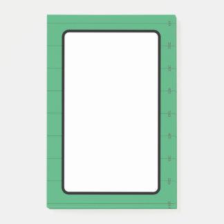 Voetbalveld frame post-it® notes