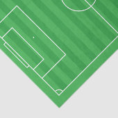 voetbalveld tissuepapier (Detail)