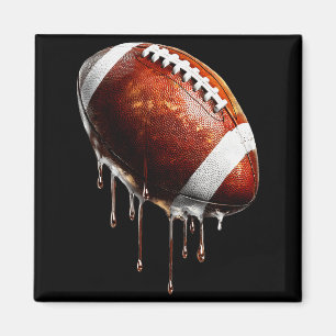 Voetbalwedstrijd Dag Drip Grafisch  Magneet