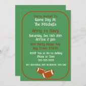 Voetbalwedstrijd Kijkfeest Kaart (Voorkant / Achterkant)