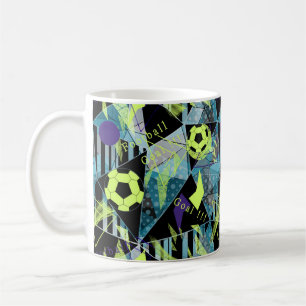 voetbalwedstrijd koffiemok