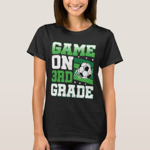 Voetbalwedstrijd op Byck naar school 3e leerjaar S T-shirt