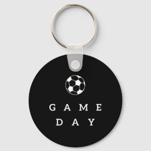 Voetbalwedstrijddag Voetbalmoeder Voetbalmama Ga j Sleutelhanger