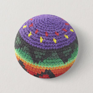 voetbalzak foto ronde button 5,7 cm