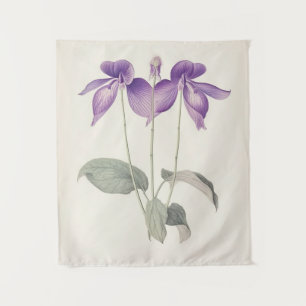  Voeten Voet Violet Botanische Print Bloemen Wandkleed