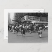 Voetgangers 2 briefkaart (Voorkant / Achterkant)