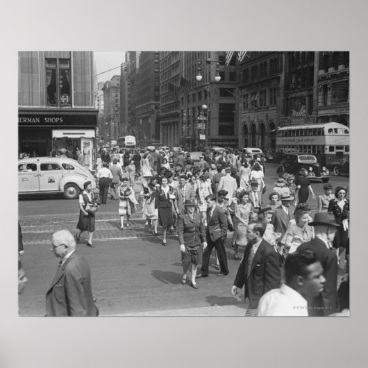 Voetgangers Poster (Voorkant)