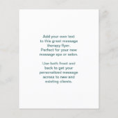 Voetmassage Foto Flyer (Achterkant)