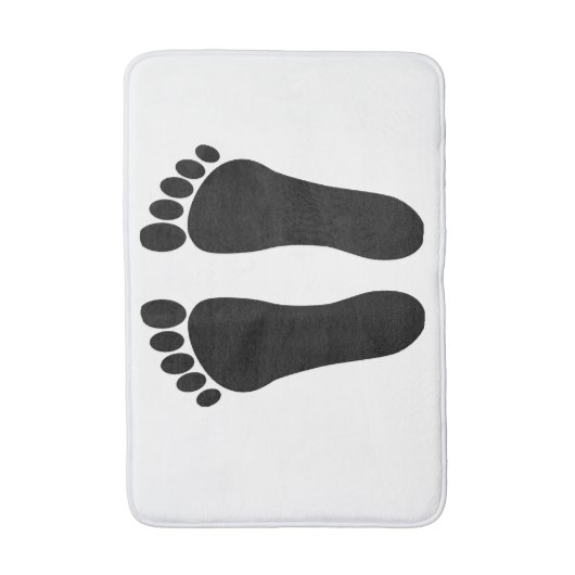 VOETPRINTS BATHMAT BADMAT (Voorkant Verticaal)