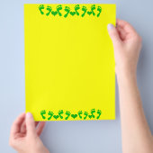 Voetstap in mijn hart_ flyer (Hand)