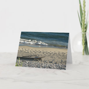 Voetstappen in het zand kaart