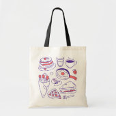 voetstuk tote bag (Voorkant)