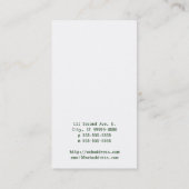 Voettrappen [4] visitekaartje (Achterkant)