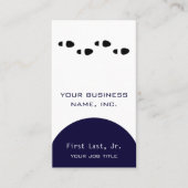 Voettrappen [4] visitekaartje (Voorkant)