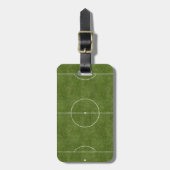 Voetveld Voetbal Bagagelabel (Voorkant verticaal)