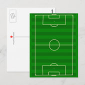 Voetveld Voetbal Briefkaart (Voorkant / Achterkant)