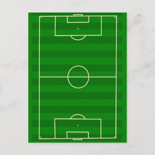 Voetveld Voetbal Briefkaart (Voorkant)