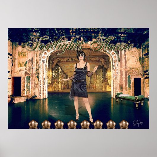 Voetverlichting — Floosie Montage Poster (Voorkant)