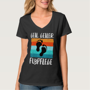Voetverzorger Diatry Pedicure Foot Podiatry Pod T-shirt