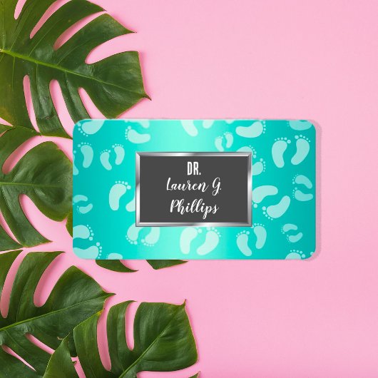 👣 voetverzorging podoloog visitekaartje