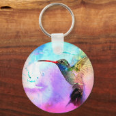 Voetvogel en Waterverf Sleutelhanger (Voorkant)