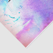 Voetvogel en Waterverf Tissuepapier (Detail)