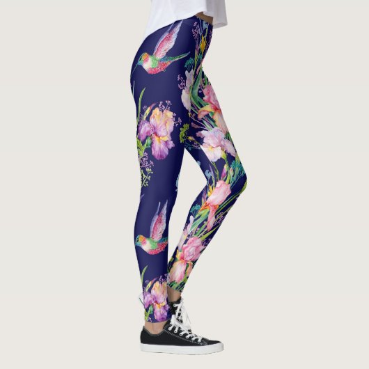 Voetvogels en flora Blauwe legging (Rechts)