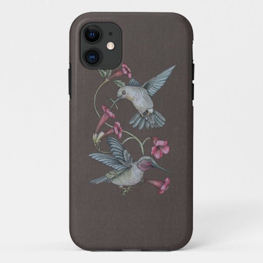 Voetvogels en wijnstokken Case-Mate iPhone case (Achterkant)