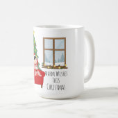 Vœux chaleureux ce Noël - mug (Devant droit)