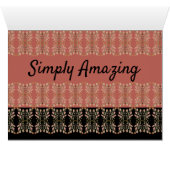 Voeux d'anniversaire Extraordinaires (Intérieur Horizontal (Bas))