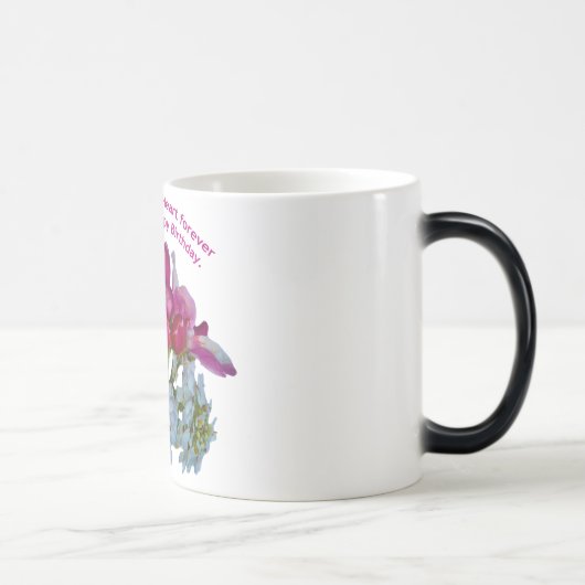 voeux d'anniversaire sur Mugs pour les épouses ou  (Droite)