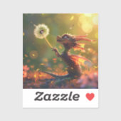 Voeux dans le Sticker à vent (Feuille)