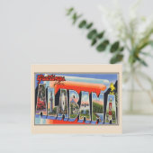 Voeux de Alabama Grande Lettre Carte postale (Debout devant)