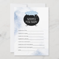 Vœux de Baby Shower Halloween pour carte de consei