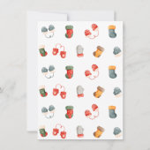 Vœux de Baby Shower Pull Moche pour Carte de Bébé (Dos)