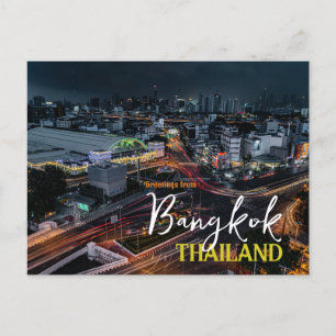 Voeux de Bangkok Thaïlande Carte postale