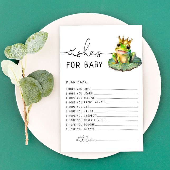 Vœux de carte pour bébé pour la Baby Shower de la  (Créateur téléchargé)