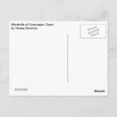 Voeux de Espagne Carte postale (Dos)