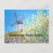 Voeux de Espagne Carte postale (Devant)