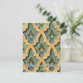 Voeux de Marrakech Maroc carte postale (Debout devant)