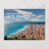 Voeux de Nice France Carte postale (Devant)