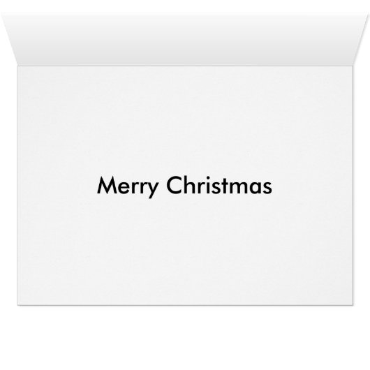 Voeux de Noël (Intérieur Horizontal (Bas))