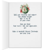 Voeux de Noël & Amour pour DAD (Intérieur (Droit))