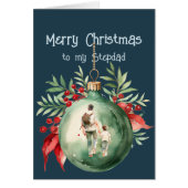 Voeux de Noël & Amour pour Stepdad (Devant)
