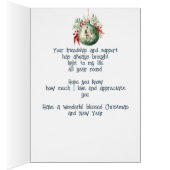 Voeux de Noël & Amour pour Stepdad (Intérieur (Droit))