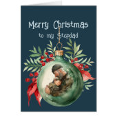 Voeux de Noël & Amour pour Stepdad (Devant)