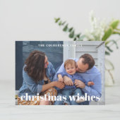 Voeux de Noël Carte de Noël (Debout devant)